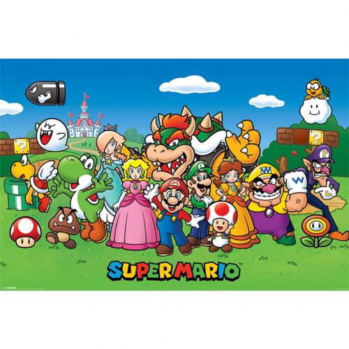 Super Mario Poster Characters 164 - Excellent Pick