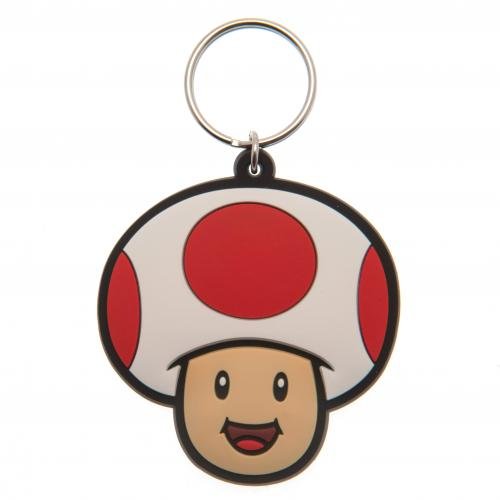 Super Mario PVC Keyring Toad - Excellent Pick