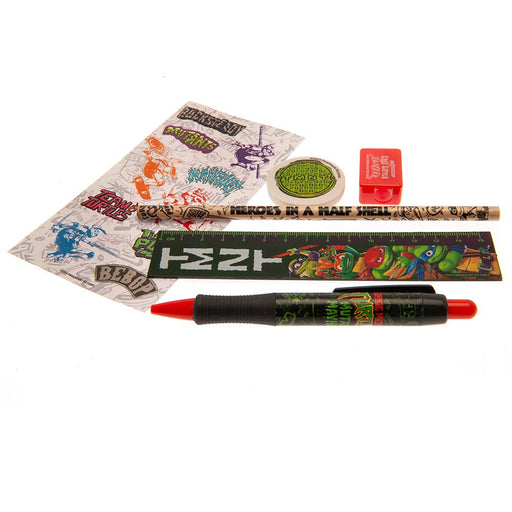 Teenage Mutant Ninja Turtles 5pc Stationery Set - Excellent Pick