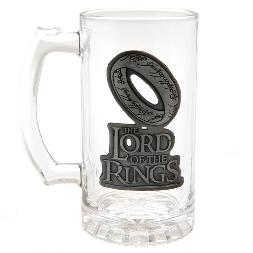 The Lord Of The Rings Glass Tankard Logo - Excellent Pick