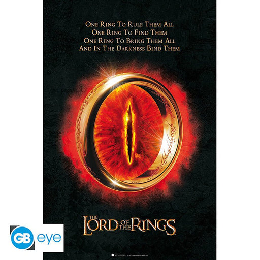 The Lord Of The Rings Poster One Ring 68 - Excellent Pick