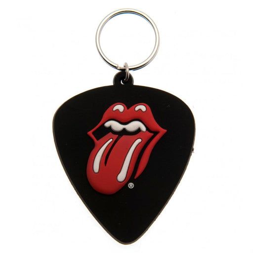 The Rolling Stones PVC Keyring Plec - Excellent Pick