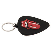 The Rolling Stones PVC Keyring Plec - Excellent Pick
