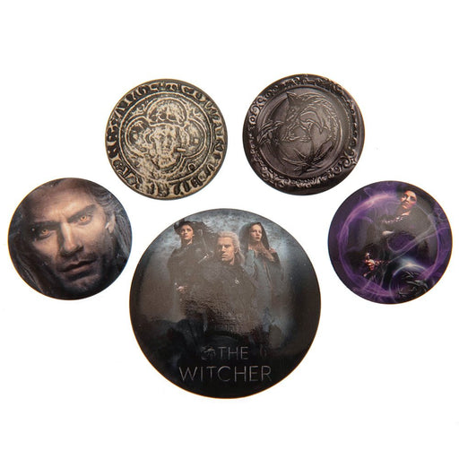 The Witcher Button Badge Set - Excellent Pick