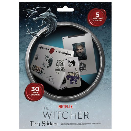The Witcher Tech Stickers - Excellent Pick