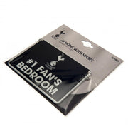 Tottenham Hotspur FC Bedroom Sign No1 Fan - Excellent Pick
