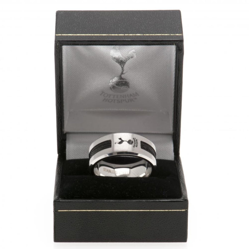 Tottenham Hotspur FC Black Inlay Ring Large - Excellent Pick
