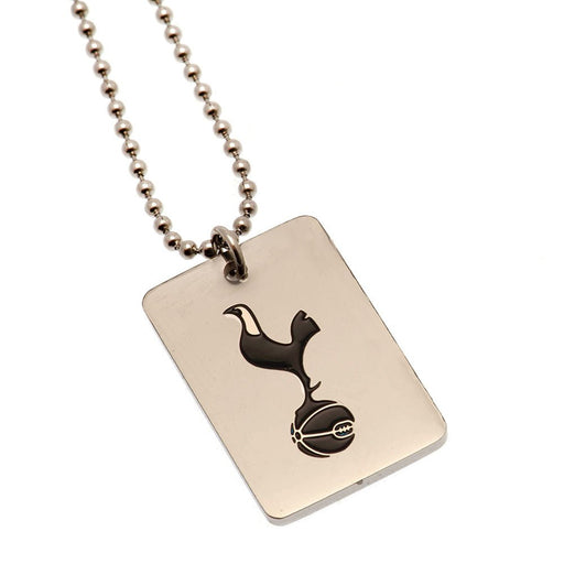 Tottenham Hotspur FC Enamel Crest Dog Tag & Chain - Excellent Pick
