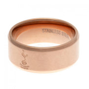 Tottenham Hotspur FC Rose Gold Plated Ring Small - Excellent Pick
