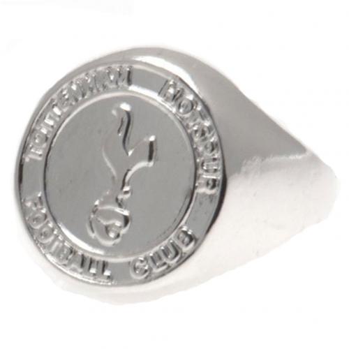 Tottenham Hotspur FC Silver Plated Crest Ring Large - Excellent Pick