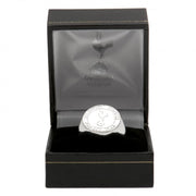 Tottenham Hotspur FC Silver Plated Crest Ring Medium - Excellent Pick