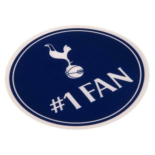 Tottenham Hotspur FC Single Car Sticker No. 1 Fan - Excellent Pick