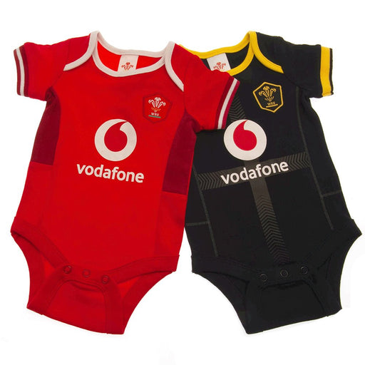 Wales RU 2 Pack Bodysuit 0/3 mths SP - Excellent Pick