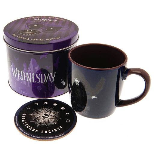 Wednesday Mug & Coaster Gift Tin - Excellent Pick