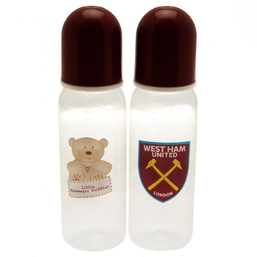 West Ham United FC 2pk Feeding Bottles - Excellent Pick