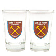 West Ham United FC 2pk Shot Glass Set - Excellent Pick