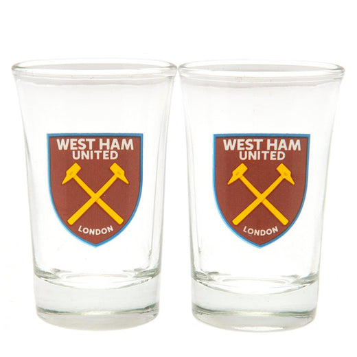 West Ham United FC 2pk Shot Glass Set - Excellent Pick