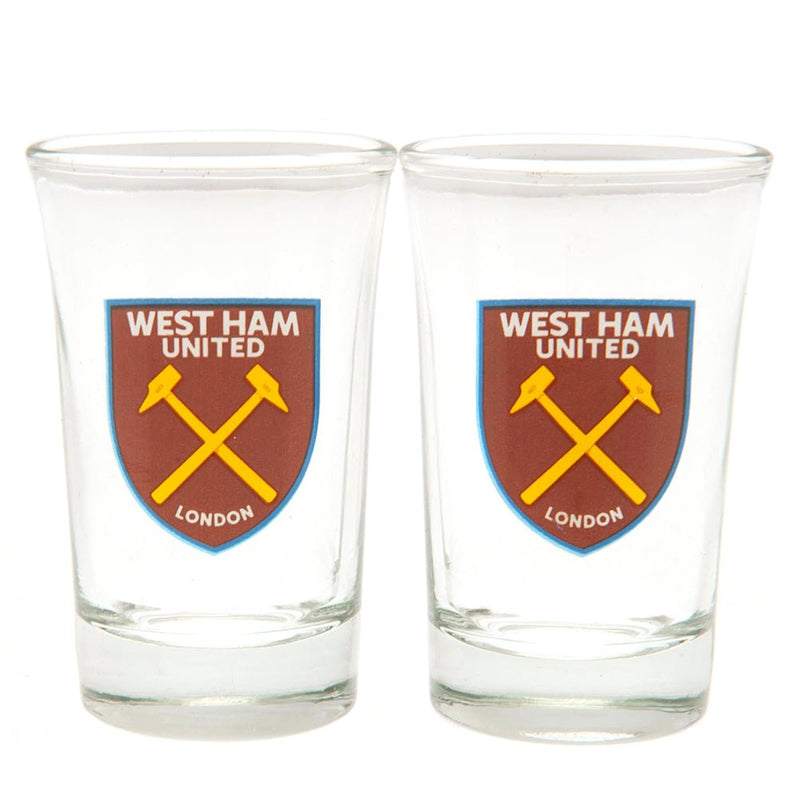 West Ham United FC 2pk Shot Glass Set - Excellent Pick