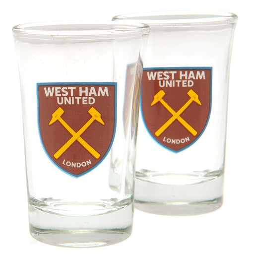 West Ham United FC 2pk Shot Glass Set - Excellent Pick