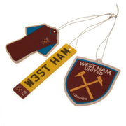 West Ham United FC 3pk Air Freshener - Excellent Pick