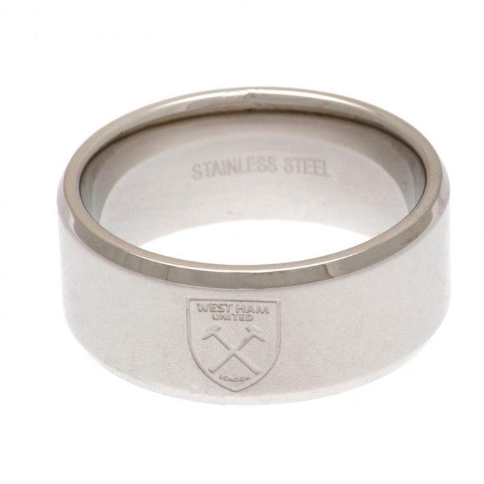 West Ham United FC Band Ring Large - Excellent Pick