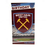 West Ham United FC Birthday Card - Excellent Pick