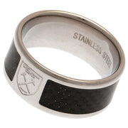 West Ham United FC Carbon Fibre Ring Medium - Excellent Pick
