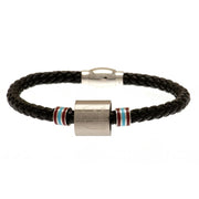 West Ham United FC Colour Ring Leather Bracelet - Excellent Pick