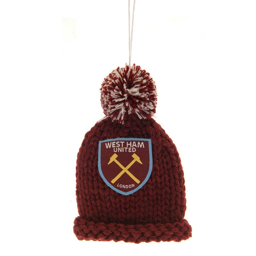 West Ham United FC Hanging Bobble Hat - Excellent Pick