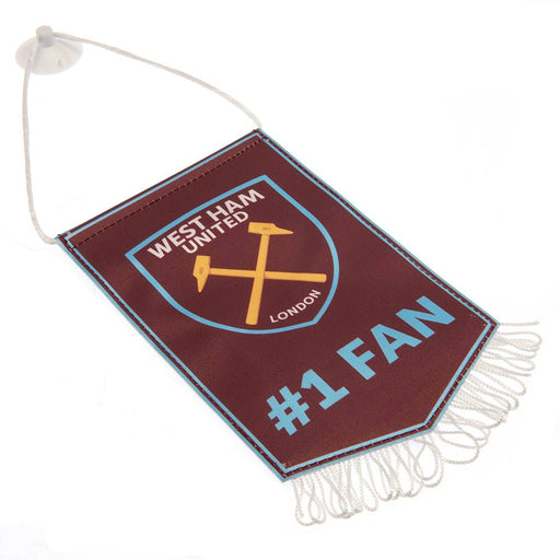 West Ham United FC Mini Pennant No. 1 Fan - Excellent Pick