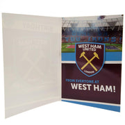 West Ham United FC Musical Birthday Card - Excellent Pick