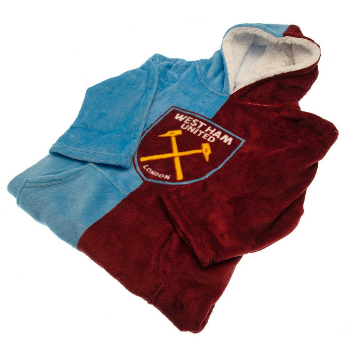 West Ham United FC Poncho Blanket Adults - Excellent Pick