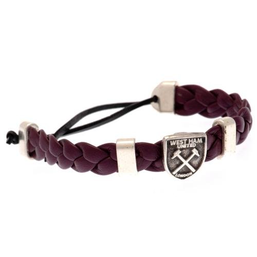 West Ham United FC PU Slider Bracelet - Excellent Pick