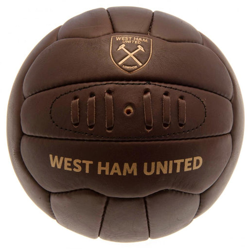 West Ham United FC Retro Heritage Football - Excellent Pick