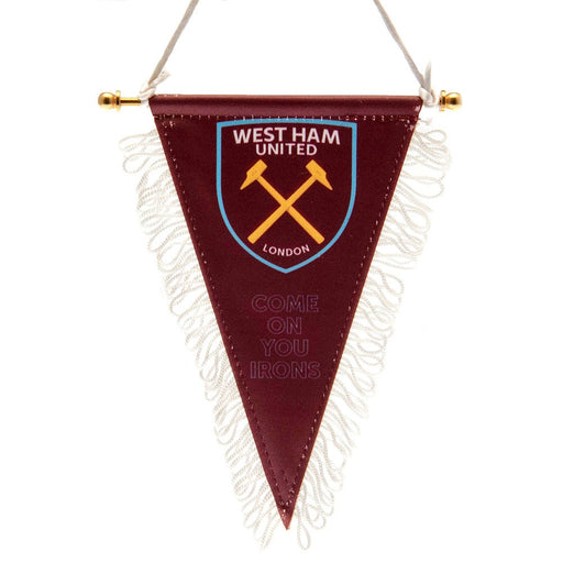 West Ham United FC Triangular Mini Pennant - Excellent Pick
