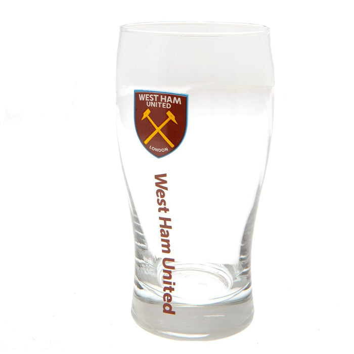 West Ham United FC Tulip Pint Glass - Excellent Pick