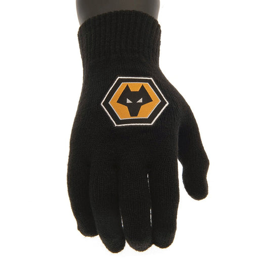 Wolverhampton Wanderers FC Knitted Gloves Junior - Excellent Pick