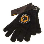 Wolverhampton Wanderers FC Knitted Gloves Junior - Excellent Pick