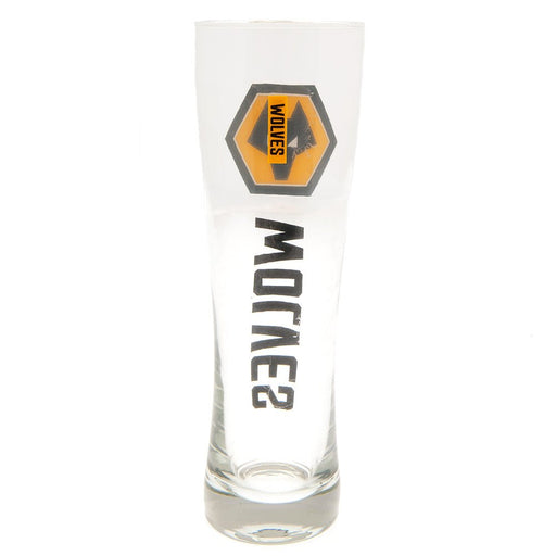 Wolverhampton Wanderers FC Tall Beer Glass - Excellent Pick